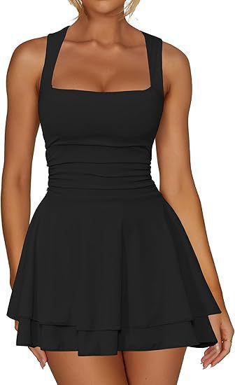 Solid Color Dresses 2025 Woman - Summer Clothing Drawing ulasan dan harga