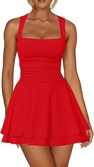 Solid Color Dresses 2025 Woman - Summer Clothing Drawing ulasan dan harga