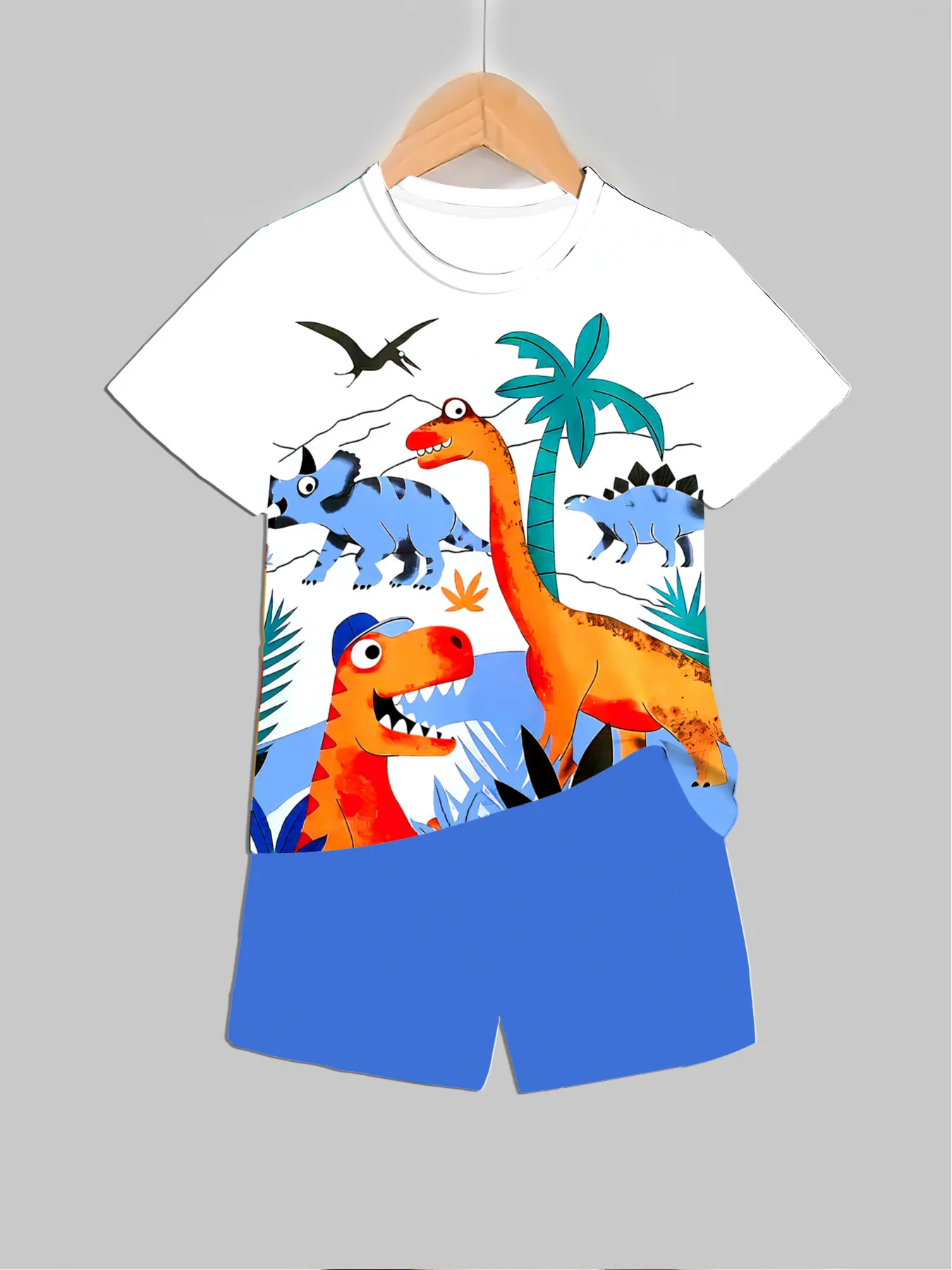 New Dinosaur Printed Outfits T - Summer Clothing Baby Girl ulasan dan harga