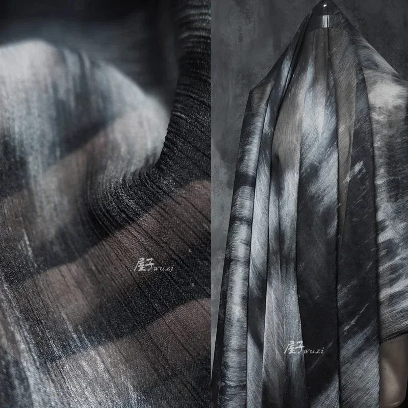 Wrinkle Thread Fabric Tie Dyed - Summer Clothing Wholesale ulasan dan harga