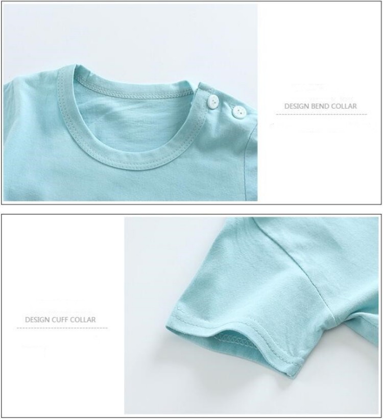 Cotton Tees+Shorts 2-piece Tra - Summer Clothing Baby Girl ulasan dan harga