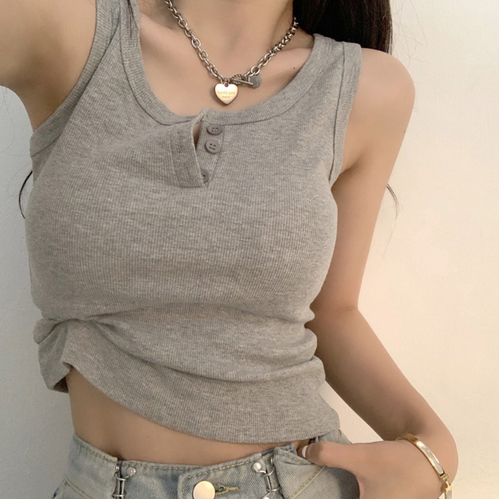 Tank Top for Women Ribbed Butt - Summer Zara ulasan dan harga