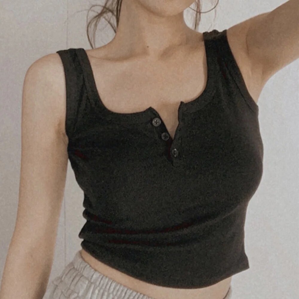 Tank Top for Women Ribbed Butt - Summer Zara ulasan dan harga
