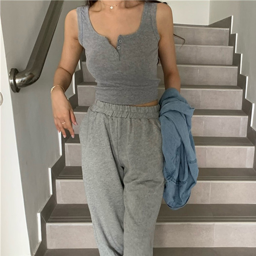 Tank Top for Women Ribbed Butt - Summer Zara ulasan dan harga