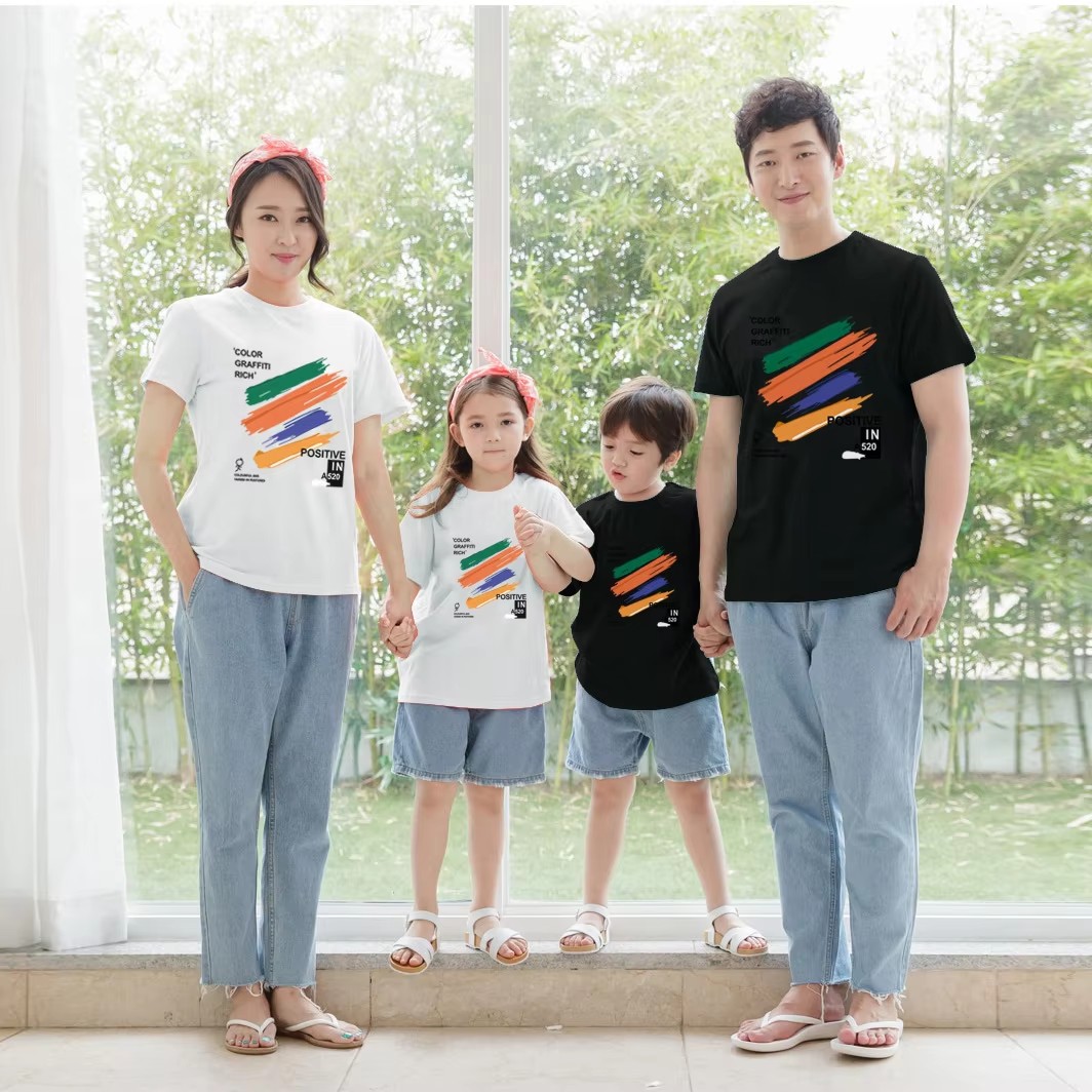 Family Look T Shirts 2026 Summ - Summer Clothing Drawing ulasan dan harga
