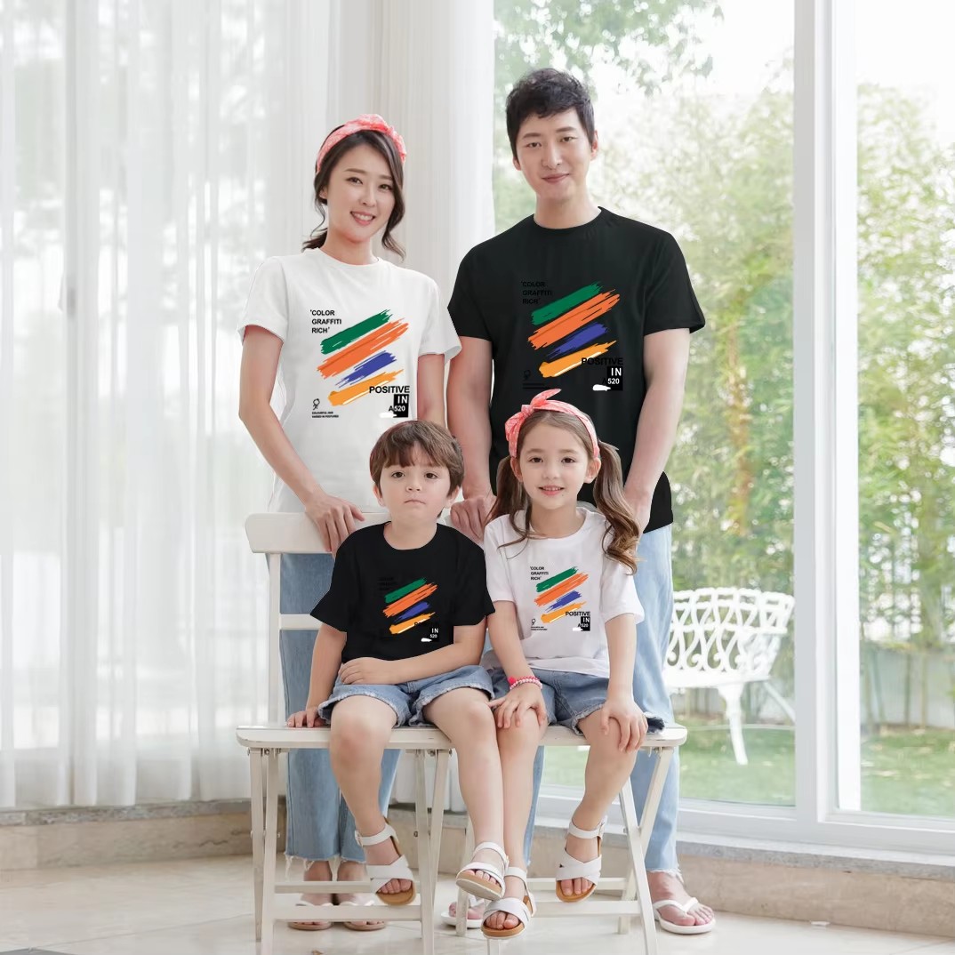 Family Look T Shirts 2026 Summ - Summer Clothing Drawing ulasan dan harga