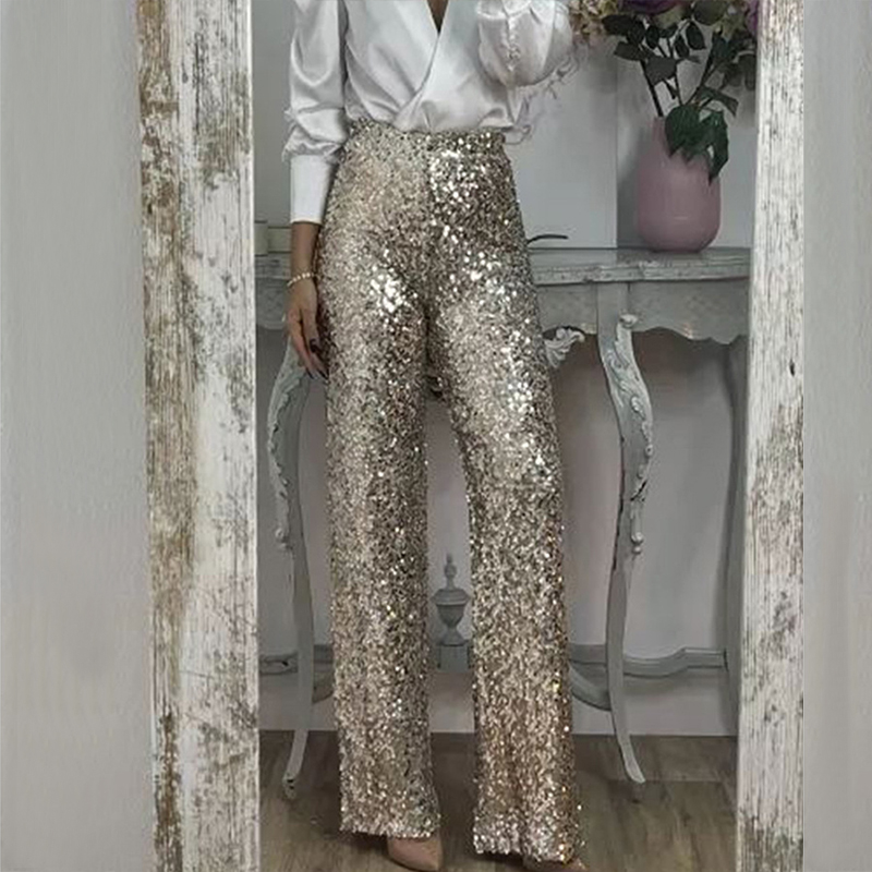 BKLD Party Glitter Pants Casua - Summer Clothing Wraps ulasan dan harga