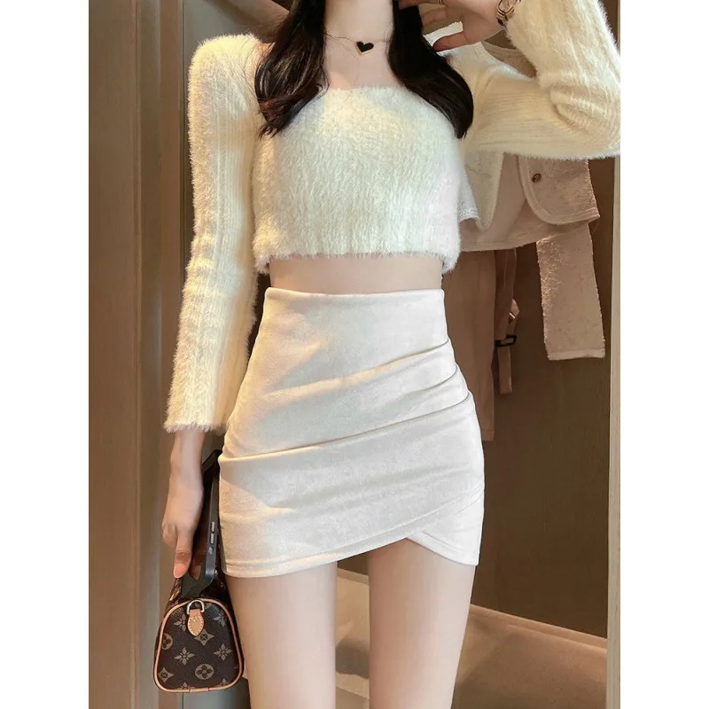 Korean Fashion Mini Skirt Soli - Summer Clothing Wraps ulasan dan harga