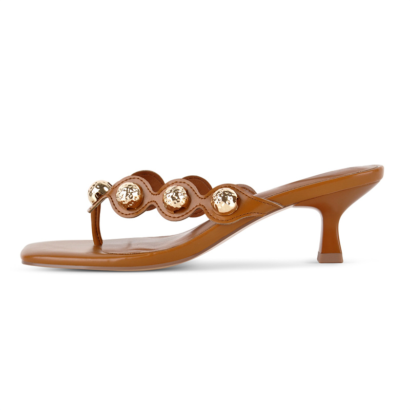 Onlymaker Square Toe Brown Tho - Summer Clothing Stores ulasan dan harga