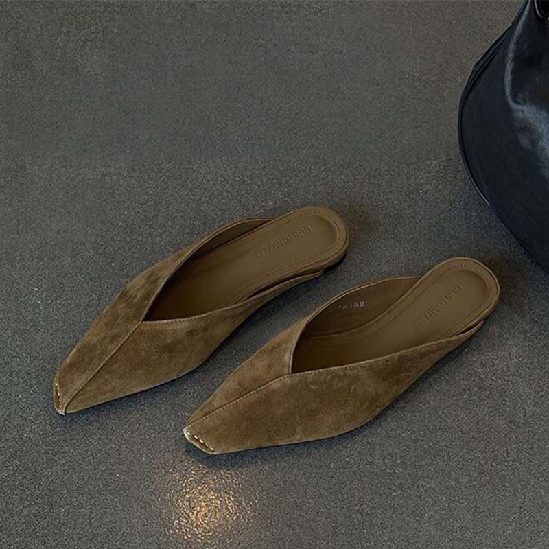 Mules Shoes for Women Flats Sl - Summer Clothing Brands ulasan dan harga