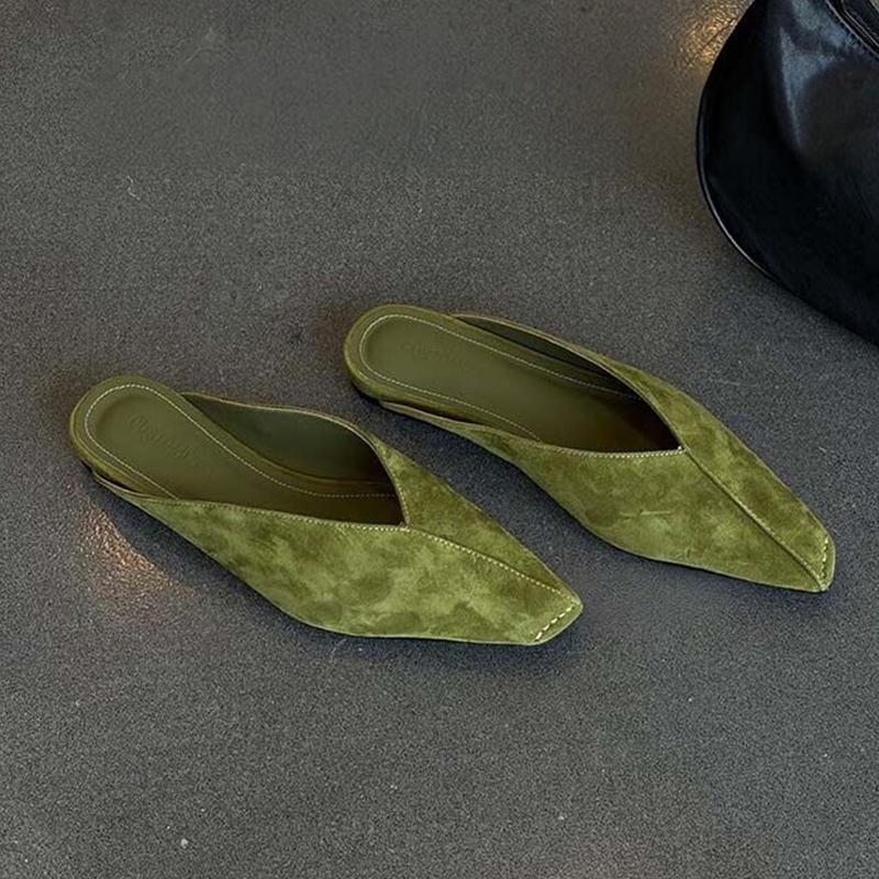 Mules Shoes for Women Flats Sl - Summer Clothing Brands ulasan dan harga
