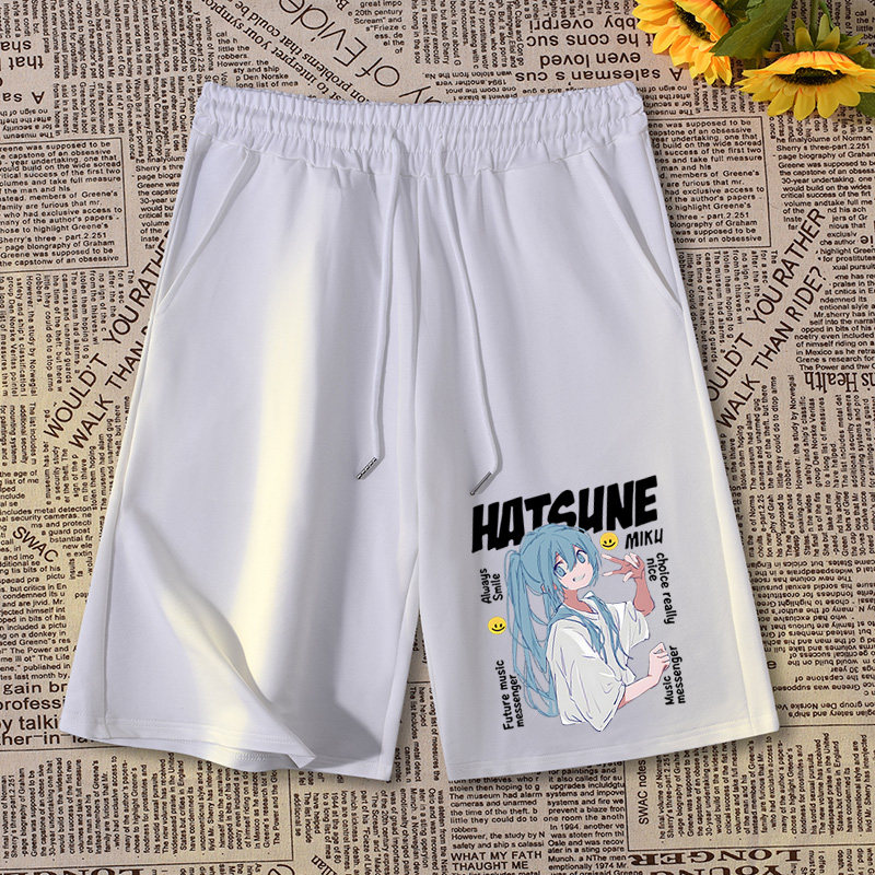 Hatsune Miku Shorts Summer Mal - Summer Clothing Brands ulasan dan harga