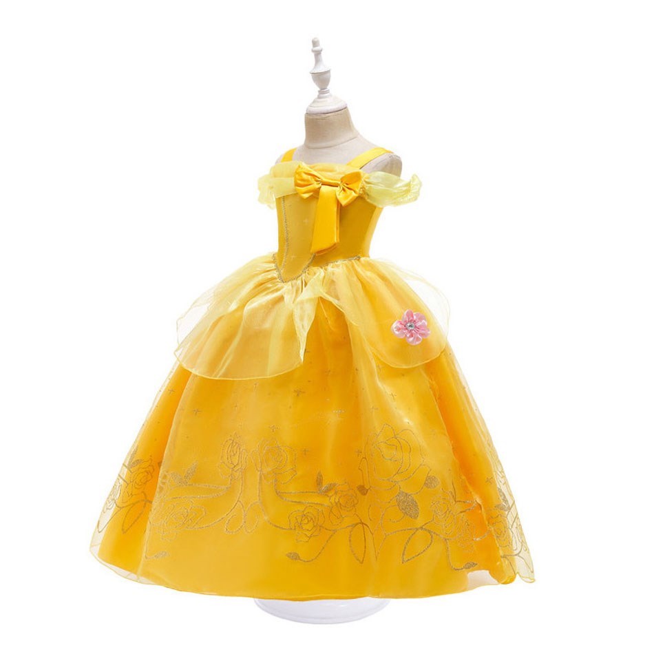 Girls Belle Dress Children Chr - Summer Clothing Baby Girl ulasan dan harga