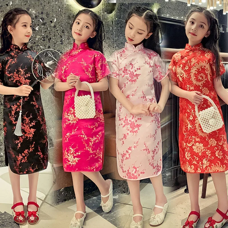 Summer Children Cheongsam Kids - Summer Clothing Baby Girl ulasan dan harga