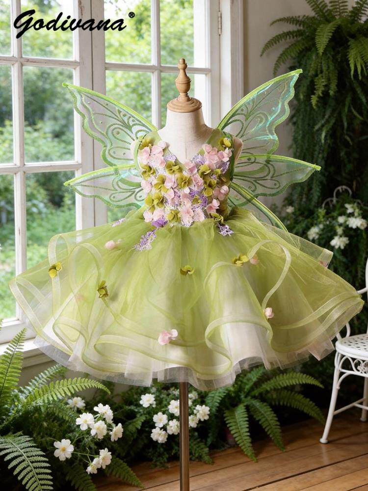 Sweet Baby Girls Butterfly Win - Summer Clothing Baby Girl ulasan dan harga