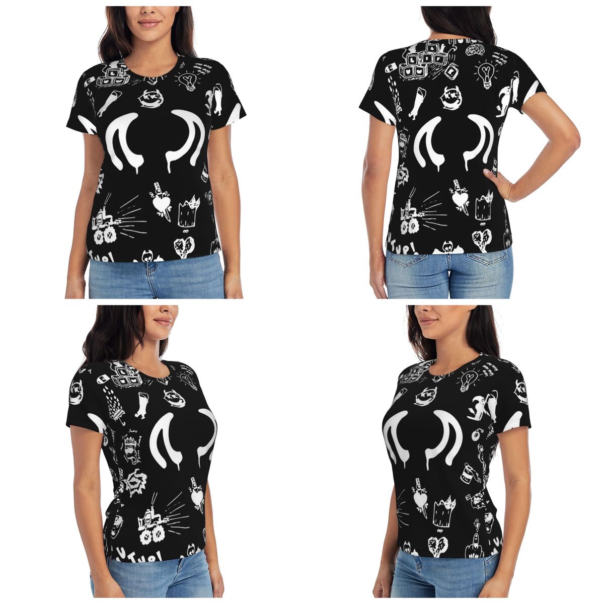 Yungblud Drawings Tattoo Sheet - Summer Clothing Drawing ulasan dan harga