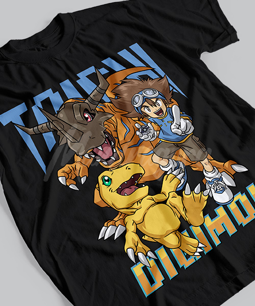 2025 Summer Digimon Adventure  - Summer Clothing Brands ulasan dan harga