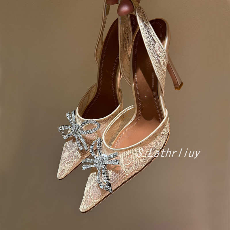 Sandals Rhinestone Flower Poin - Summer Clothing Stores ulasan dan harga