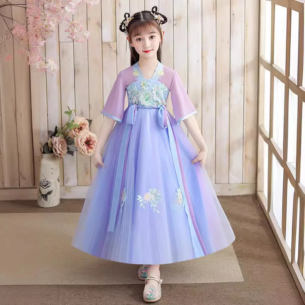 Summer Children Hanfu Dresses  - Summer Clothing Baby Girl ulasan dan harga