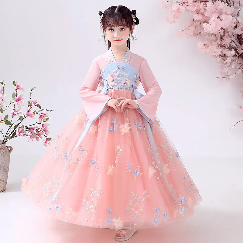 Summer Children Hanfu Dresses  - Summer Clothing Baby Girl ulasan dan harga