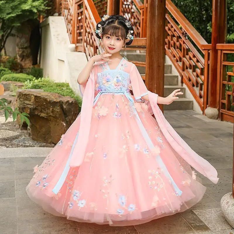 Summer Children Hanfu Dresses  - Summer Clothing Baby Girl ulasan dan harga